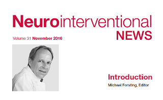 Neurointerventional NEWS – Volume 31 – November 2016