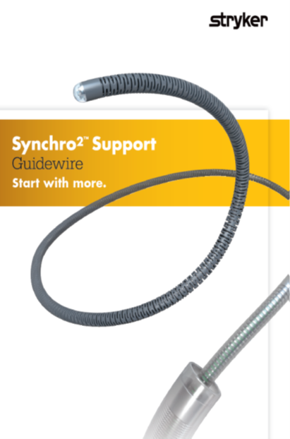 Stryker amplía su portfolio de microguías con la nueva Synchro2™ Support