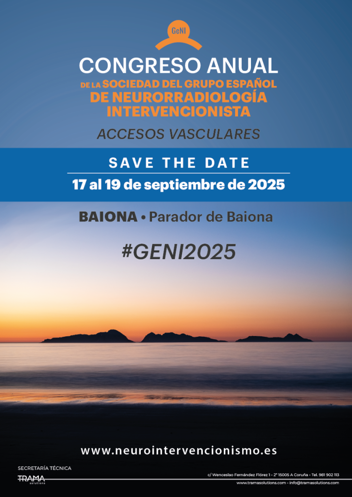 CONGRESO ANUAL DE LA SOCIEDAD DEL GRUPO ESPAÑOL DE NEURORRADIOLOGÍA INTERVENCIONISTA 2025