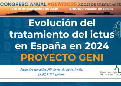 Ictus Isquémico en España (2015-2024)